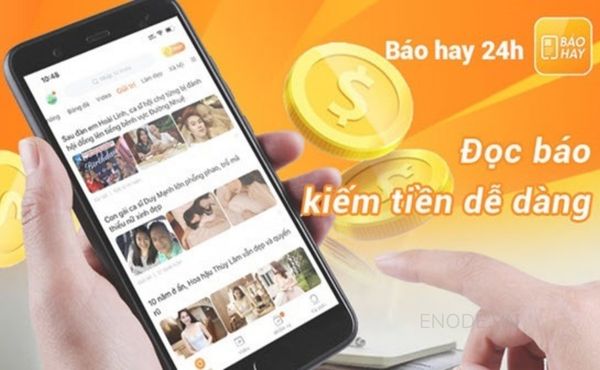 App báo hay 24h - đọc báo kiếm tiền