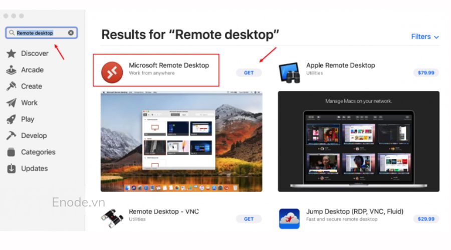 Cài đặt Ứng dụng Remote Desktop để đăng nhập VPS trên MacOS