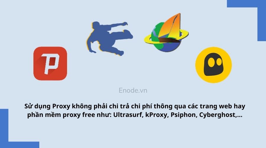 Gợi ý một số phần mềm sử dụng Proxy miễn phí