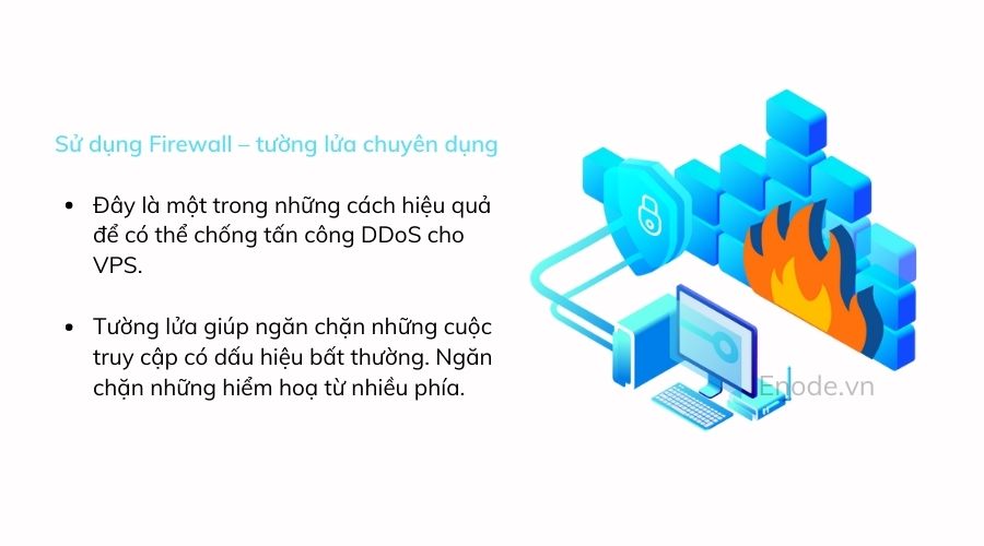 Sử dụng Firewall chống tấn công DDoS cho VPS hiệu quả