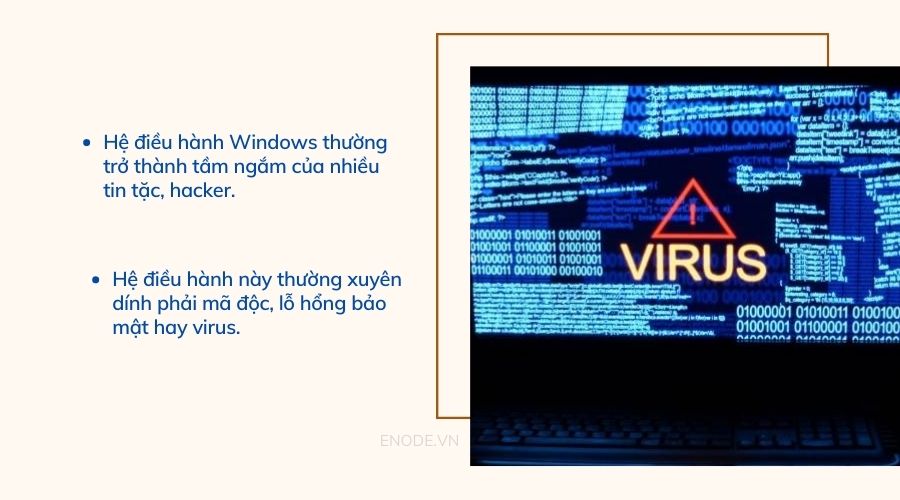 Một số nhược điểm của VPS sử dụng hệ điều hành Windows