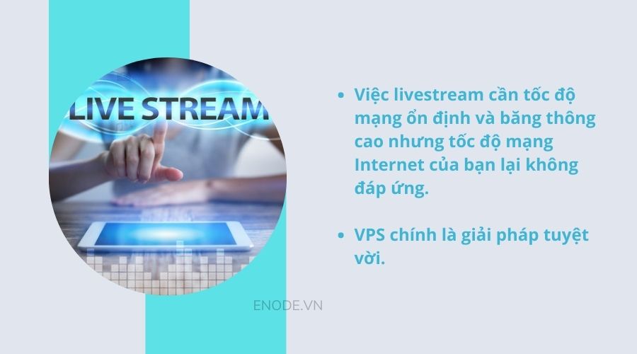 Mua VPS livestream Tik Tok tốc độ mạng ổn định