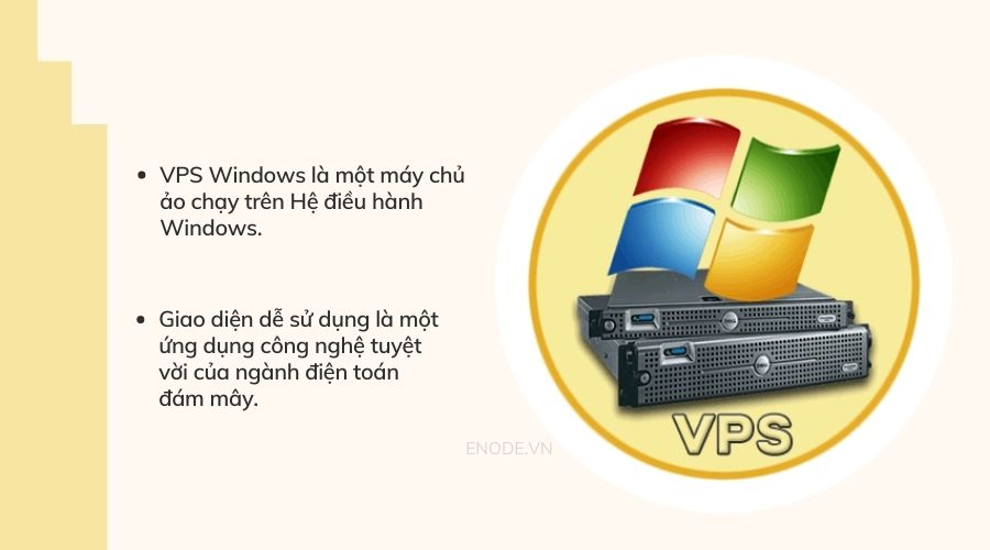 VPS Windows giao diện thân thiện người dùng