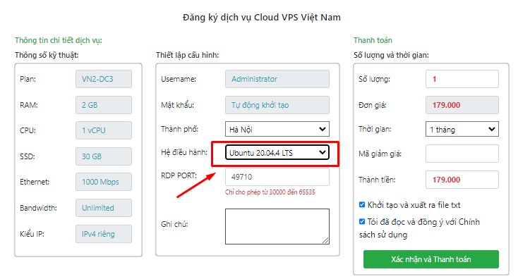 Mua VPS Linux Việt Nam tại ENODE