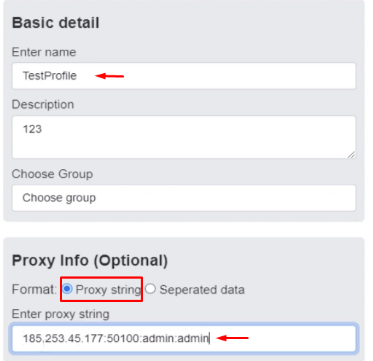 Thêm thông tin proxy Đức