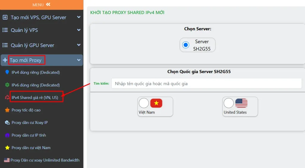 Tham khảo Proxy Share tại Enode