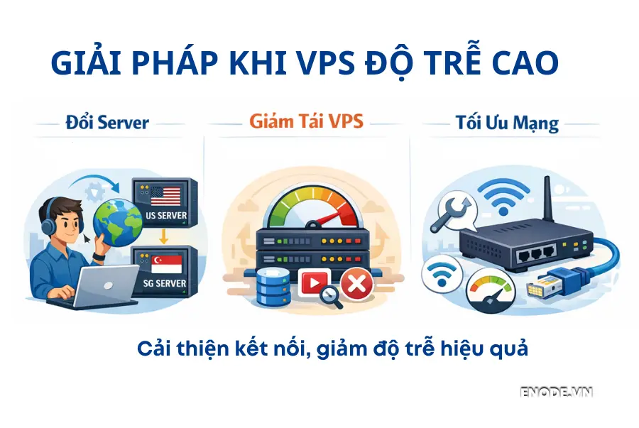 Giải pháp cải thiện kết nối, giảm độ trễ hiệu quả cho VPS