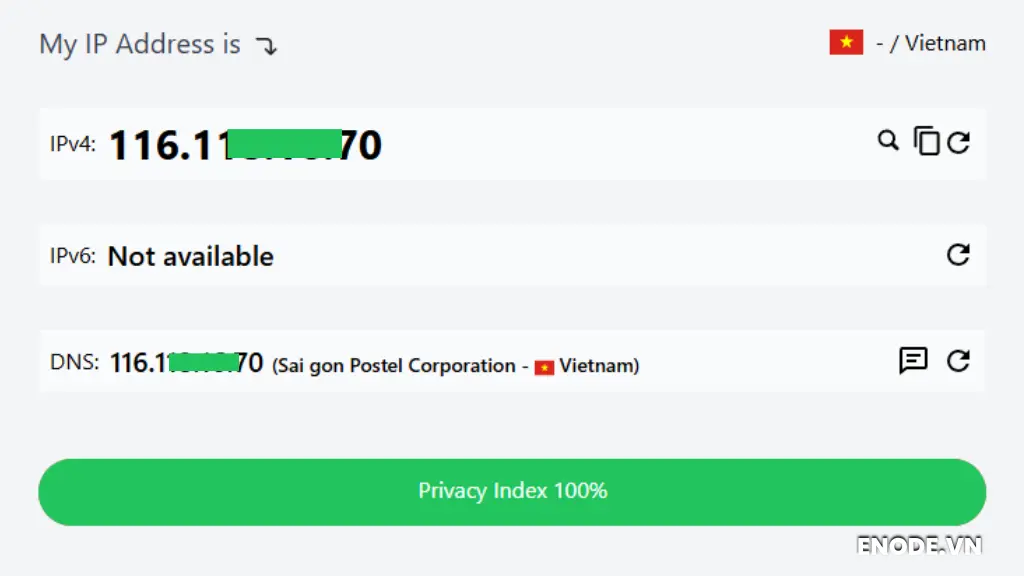 Hình ảnh proxy chuẩn DNS