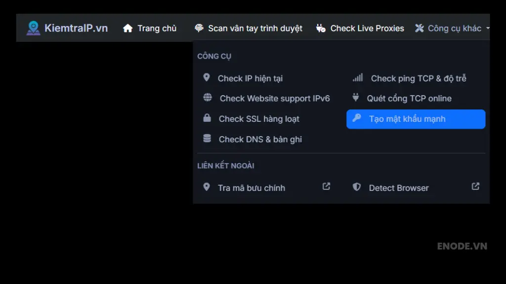 Kiemtraip.vn website hỗ trợ tạo mật khẩu mạnh online nhanh chóng