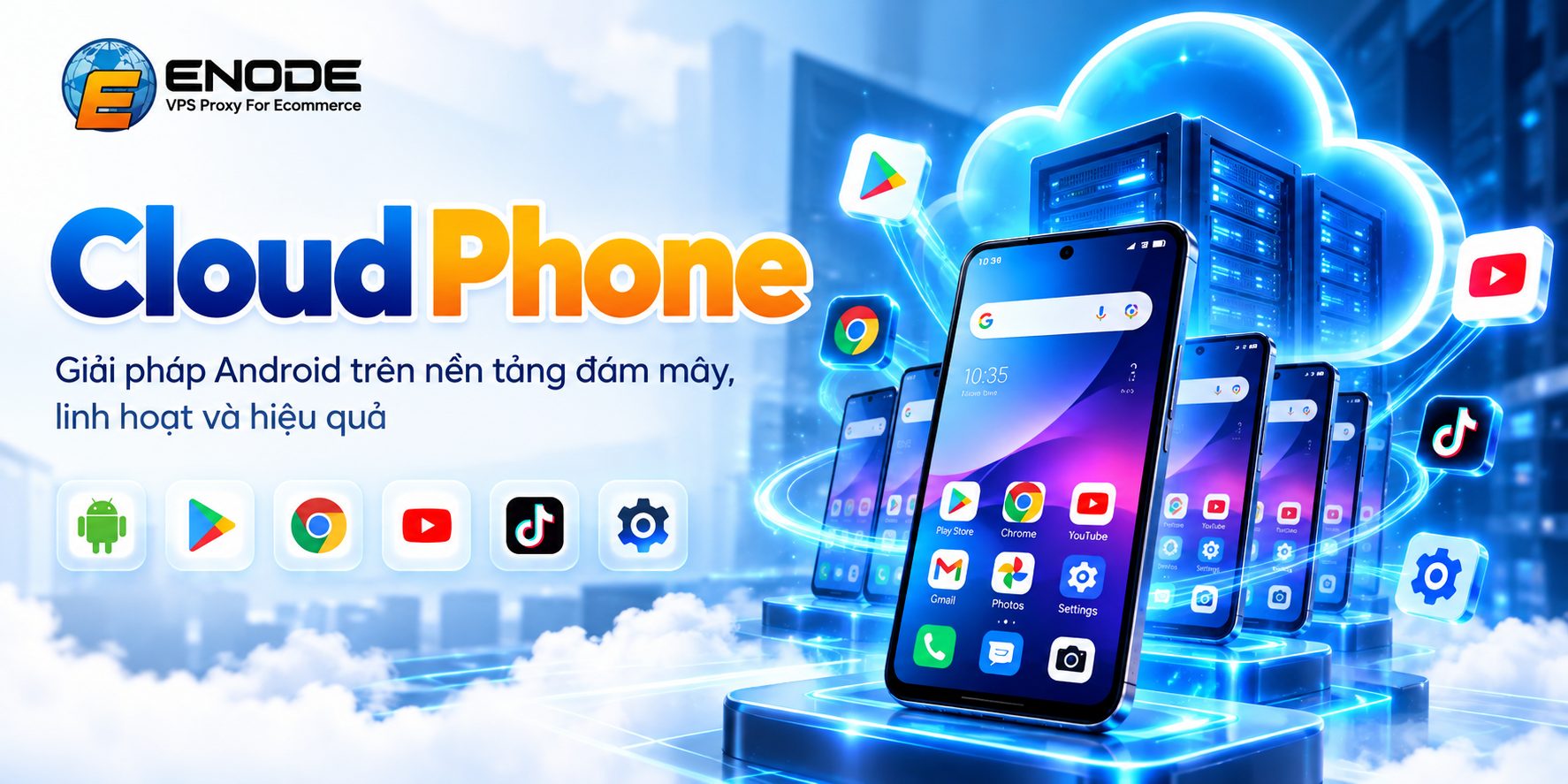 Banner Cloud Phone